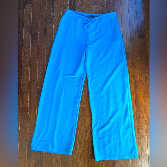 Zara Wide Leg Trousers Linen Style - Picture 3 of 10